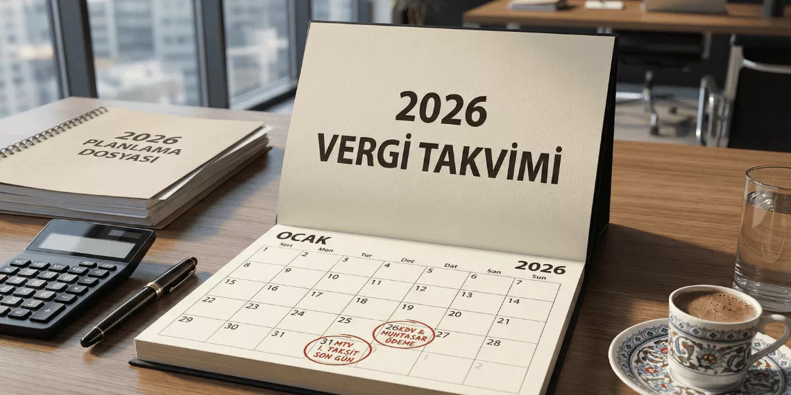 2026 Vergi Takvimi: Beyanname ve Ödeme Sürelerinin Tam Rehberi